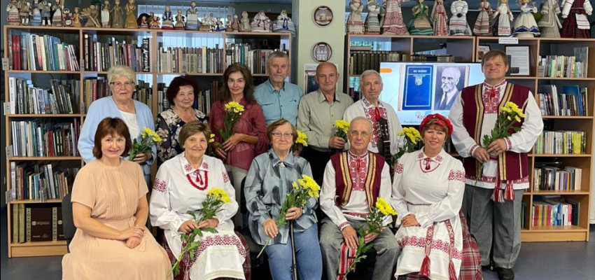 К 160-летию Райниса звучали стихи и посвящения