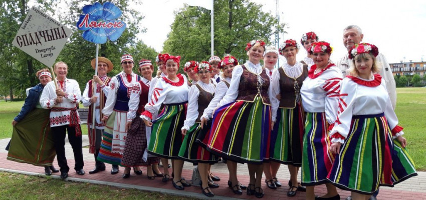 «Лянок» и «Спадчына» выступили на фэсте в Дагде