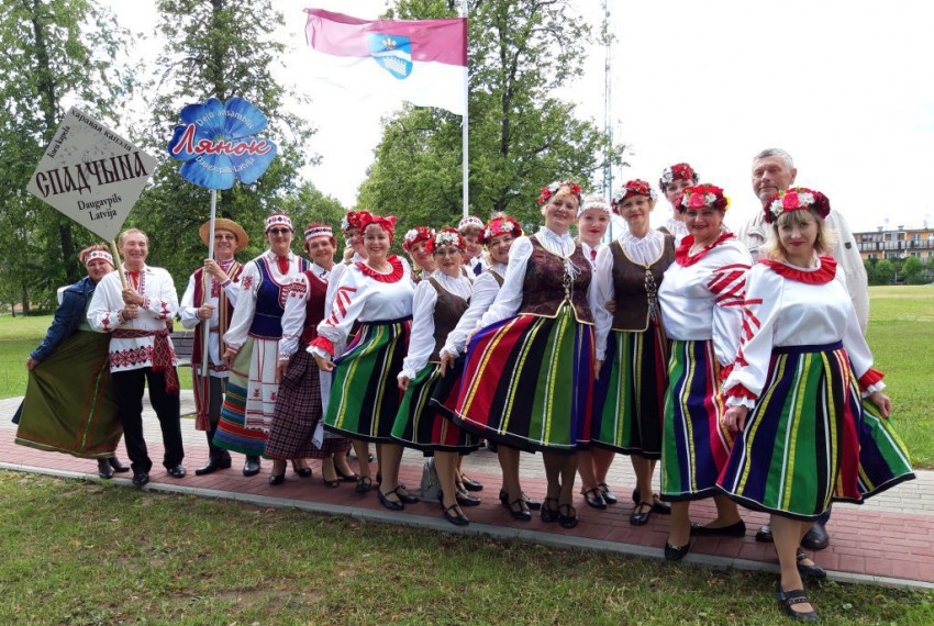 «Лянок» и «Спадчына» выступили на фэсте в Дагде