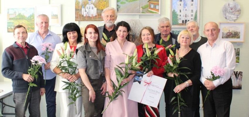 Gleznās atainota pagātnes un nākotnes Daugavpils