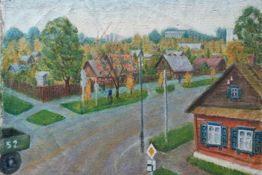 Mākslinieki dāvina gleznu izstādi Daugavpilij