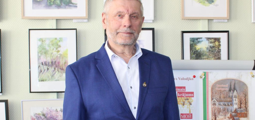 Dzejnieks Staņislavs Volodjko prezentē jaunu dziesmu disku